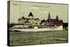 Stettin in Pommern,Dampfer, Henterrasse Mit Hertha-null-Stretched Canvas