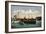 Stettin Pommern, Hafen, Dampfschiffe, Verkehr-null-Framed Giclee Print