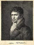 Alexander Von Humboldt German Scientist and Traveller Portrait Dated 18 April 1824-Steuben-Framed Stretched Canvas