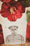 Photograph of Soldier in Uniform-Steve Allsopp-Framed Stretched Canvas