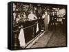 Steve Brodie in His Bar, the New York City Tavern-American Photographer-Framed Stretched Canvas