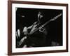 Steve Cook Playing Bass Guitar at the Stables, Wavendon, Buckinghamshire-Denis Williams-Framed Photographic Print