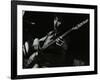 Steve Cook Playing Bass Guitar at the Stables, Wavendon, Buckinghamshire-Denis Williams-Framed Photographic Print