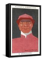 Steve Donoghue - English Flat-Race Jockey-Alick P.f. Ritchie-Framed Stretched Canvas