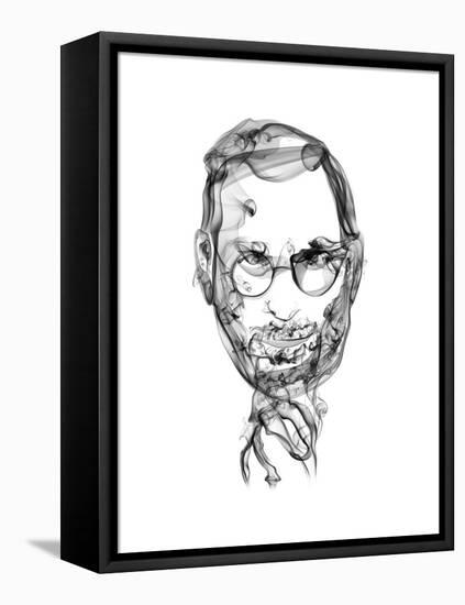 Steve Jobs-Octavian Mielu-Framed Stretched Canvas