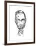 Steve Jobs-Octavian Mielu-Framed Art Print