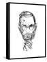 Steve Jobs-Octavian Mielu-Framed Stretched Canvas