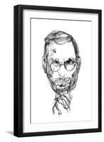 Steve Jobs-O.M.-Framed Giclee Print