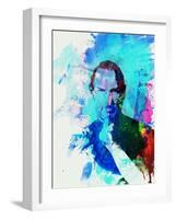 Steve Jobs-Nelly Glenn-Framed Art Print