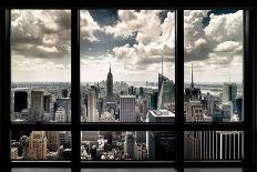 View of Manhattan, New York-Steve Kelley-Laminated Photographic Print