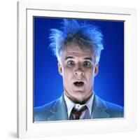 STEVE MARTIN. "THE MAN WITH TWO BRAINS" [1983], directed by CARL REINER.-null-Framed Photographic Print