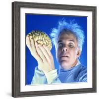 STEVE MARTIN. "THE MAN WITH TWO BRAINS" [1983], directed by CARL REINER.-null-Framed Photographic Print