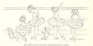 Ballerinas IV-Steve O'Connell-Art Print