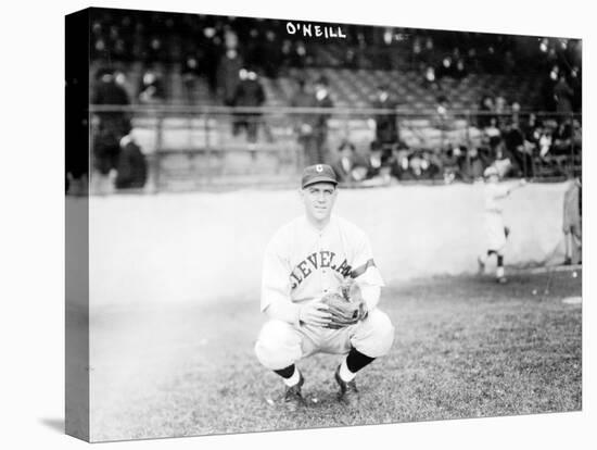 Steve O'Neill, Cleaveland Indians, Baseball Photo - Cleveland, OH-Lantern Press-Stretched Canvas