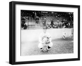 Steve O'Neill, Cleaveland Indians, Baseball Photo - Cleveland, OH-Lantern Press-Framed Art Print