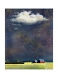 Fall, North Fork-Steve Romm-Framed Stretched Canvas