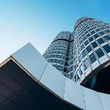 Summer Evening in the Olympic Park, Munich, Bavaria, Germany-Steve Simon-Photographic Print