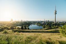 View over Cologne in the Evening, North Rhine-Westphalia, Germany-Steve Simon-Photographic Print