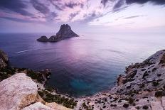View to Isla De Es Vedra, Sunset, Ibiza, Spain-Steve Simon-Photographic Print