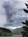 Mount St. Helens Eruption-Steve Terrill-Photographic Print