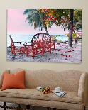 Sunrise Boardwalk-Steve Vaughn-Laminated Photographic Print