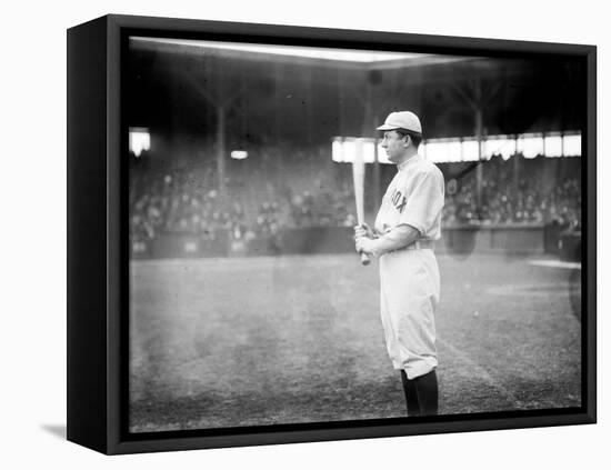 Steve Yerkes, Boston Red Sox, Baseball Photo - Boston, MA-Lantern Press-Framed Stretched Canvas