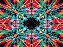 Colourful Kaleidoscope Background-Steve18-Framed Art Print