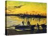 Stevedores in Arles-Vincent van Gogh-Stretched Canvas