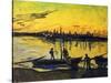 Stevedores in Arles-Vincent van Gogh-Stretched Canvas