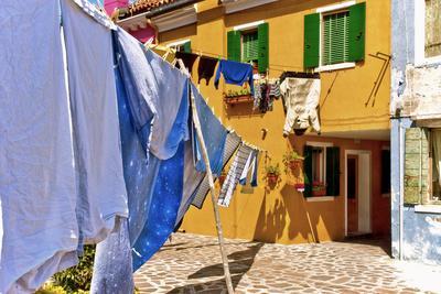 Wash Day in Burano