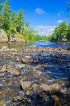 Temperance River, Lake Superior-Steven Gaertner-Framed Stretched Canvas