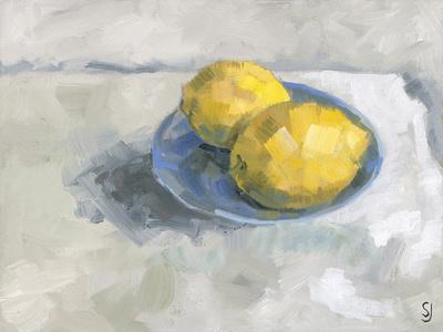 Two Lemons in a Dish