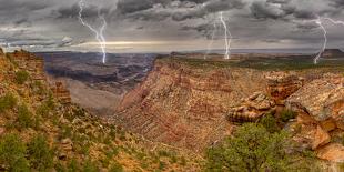 Grand Canyon from the Desert View Trail a mile east of the historic Watch Tower, USA-Steven Love-Photographic Print