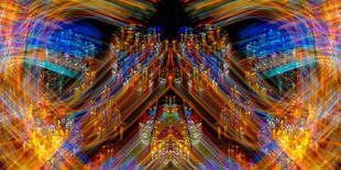 Stained Glass Abstract #5-Steven Maxx-Photographic Print