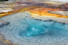 Firehole Spring, Firehole Lake Drive, Lower Geyser Basin, Yellowstone National Park, Wyoming, USA-Steven Milne-Laminated Photographic Print