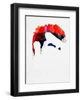 Steven Patrick Watercolor-Lora Feldman-Framed Art Print