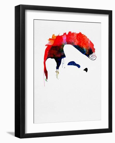 Steven Patrick Watercolor-Lora Feldman-Framed Art Print