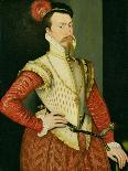 Robert Dudley (1532-88) 1st Earl of Leicester, C.1560S (Oil on Panel)-or Muelen, Steven van der Meulen-Stretched Canvas