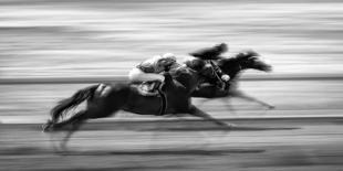 Horse Racing 7-Steven Zhou-Framed Photographic Print