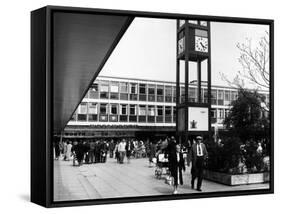Stevenage New Town-null-Framed Stretched Canvas