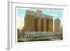 Stevens Hotel, Michigan Boulevard-null-Framed Art Print