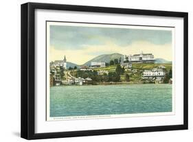 Stevens House, Lake Placid, Adirondacks, New York-null-Framed Art Print