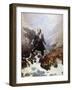 Stevenson: Kidnapped, 1913-Newell Convers Wyeth-Framed Giclee Print