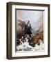 Stevenson: Kidnapped, 1913-Newell Convers Wyeth-Framed Giclee Print