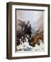 Stevenson: Kidnapped, 1913-Newell Convers Wyeth-Framed Premium Giclee Print