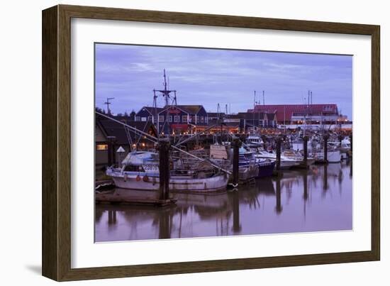 Steveston Fishing Village, Vancouver, British Columbia, Canada, North America-Richard Cummins-Framed Photographic Print