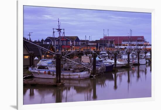 Steveston Fishing Village, Vancouver, British Columbia, Canada, North America-Richard Cummins-Framed Photographic Print