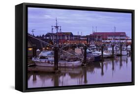 Steveston Fishing Village, Vancouver, British Columbia, Canada, North America-Richard Cummins-Framed Stretched Canvas