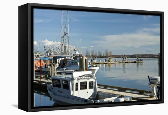 Steveston Scenic III-Dana Styber-Framed Stretched Canvas