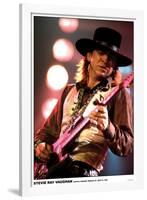 Stevie Ray Vaughan Capitol Theater-null-Framed Poster